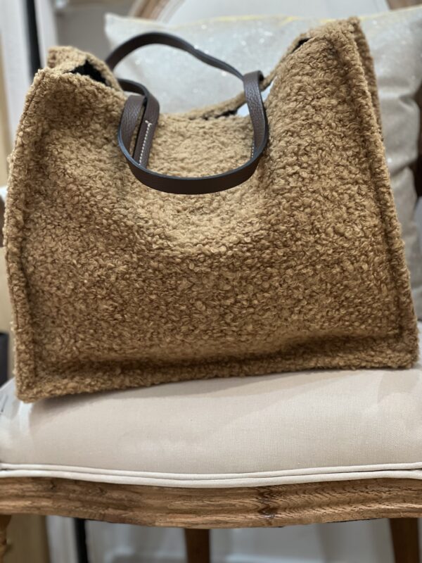 Sacs Bagolo - Kassiopea - A bouclettes tout doux camel