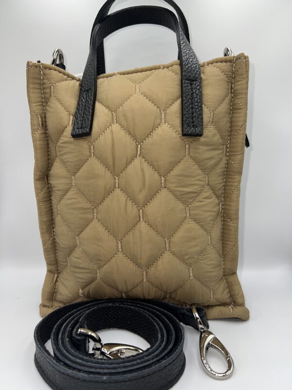 Sacs Bagolo - Kassiopea - Petit sac tissu aspect matelassé beige