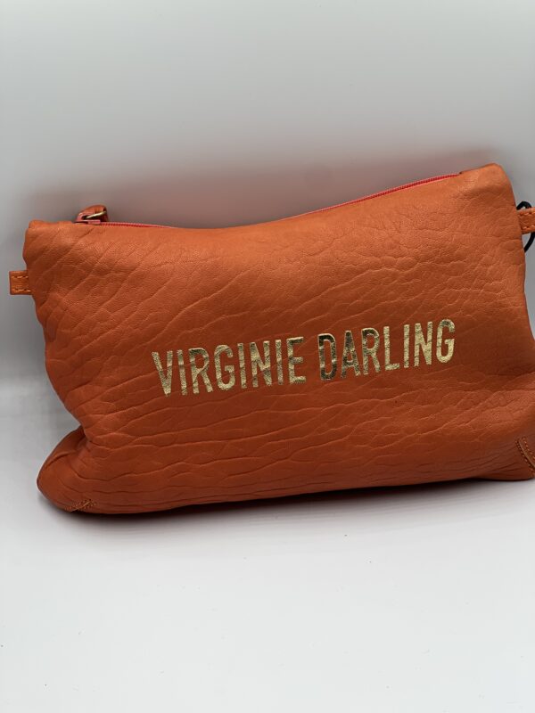 Virginie Darling - LA POCHETTE DARLING – SMALL - bubble orange