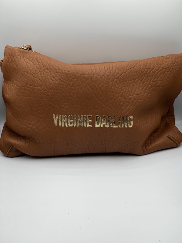 Virginie Darling - LA POCHETTE DARLING  Medium – bubble Brown