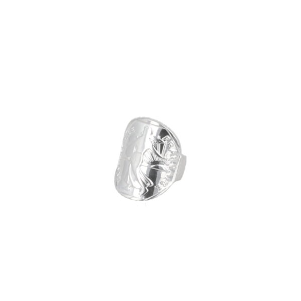 Secret de cuir - Bague Semeuse - plaqué argent