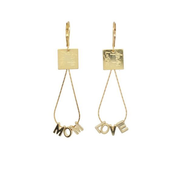 Ariane lespire - Boucles d'oreille MOM LOVE