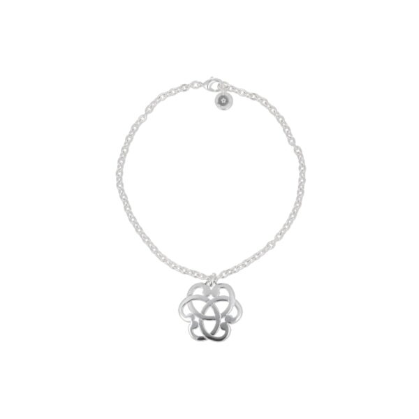 Secret de cuir - Collier Serenity - plaqué argent
