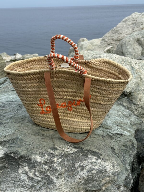 Panier Maud Fourier - panier personnalisé Lavasina orange