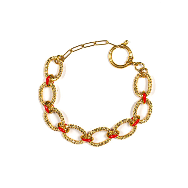Monsens - BRACELET EMPIRE rouge