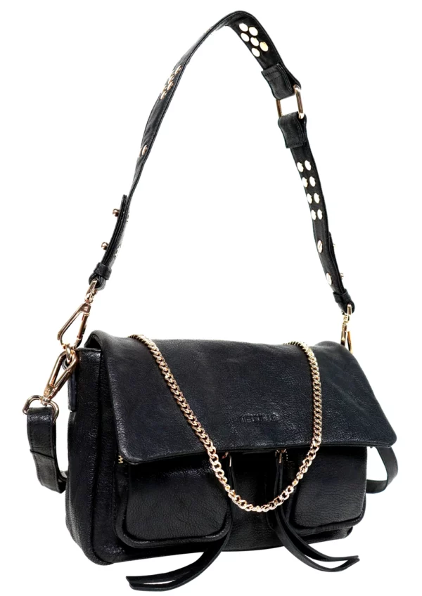Neuville - Sac Maxke cuir noir