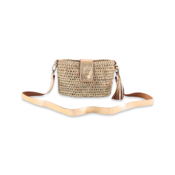 Virginie Darling - Panier Riviera Rock micro - or