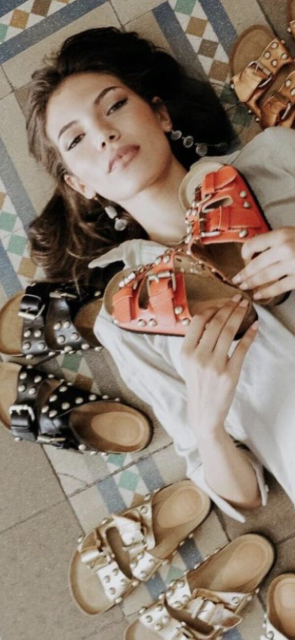 Virginie Darling - Chaussures d'été TATA ROCK Noir – Image 2