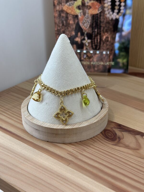 Sophie Goetsch - Bracelet chaine collection matcha latte – Image 3