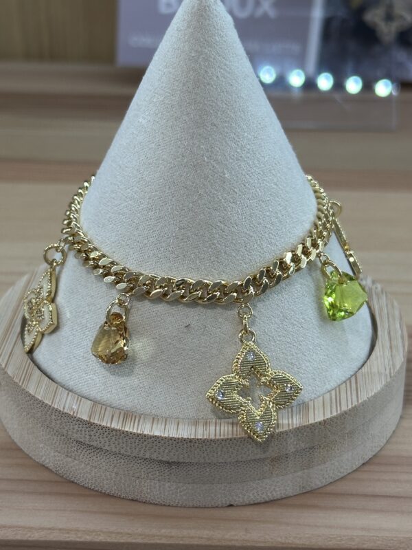 Sophie Goetsch - Bracelet chaine collection matcha latte