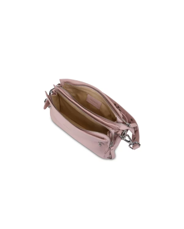 Neuville - Sac en cuir Rock mama rose pastel – Image 2