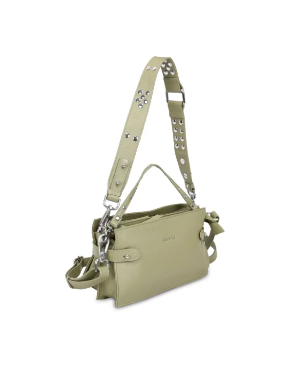 Neuville - Sac en cuir Rock mama vert Olive – Image 3