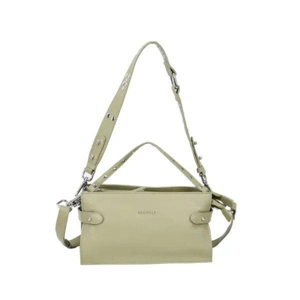 Neuville - Sac en cuir Rock mama vert Olive