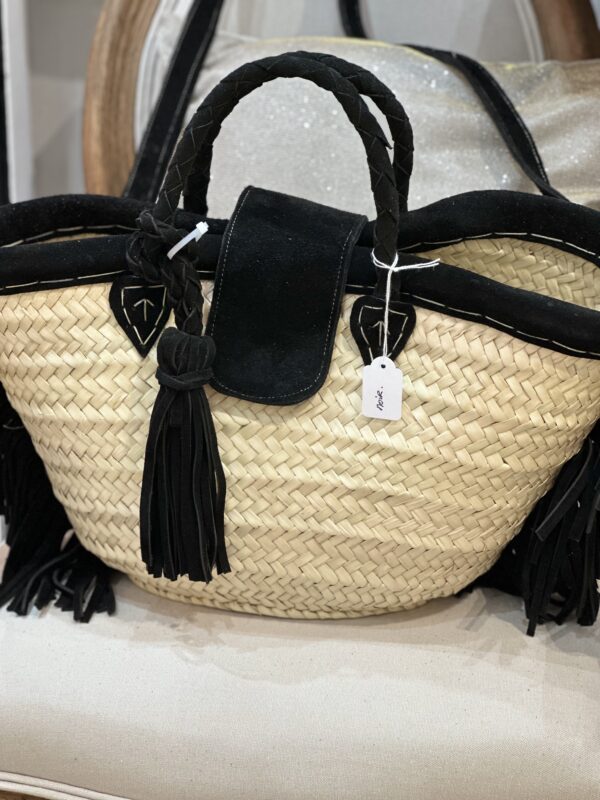 Doris Maroquinerie - Panier - Zanzibar - Noir - – Image 6