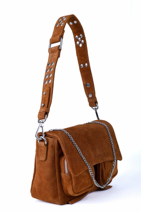 Neuville - Sac-MAXKE SUEDE CAMEL – Image 3