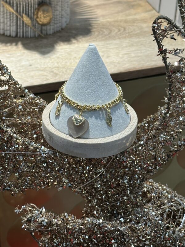 Sophie Goetsch -Bracelet en mailles - collection les ailes du desir-