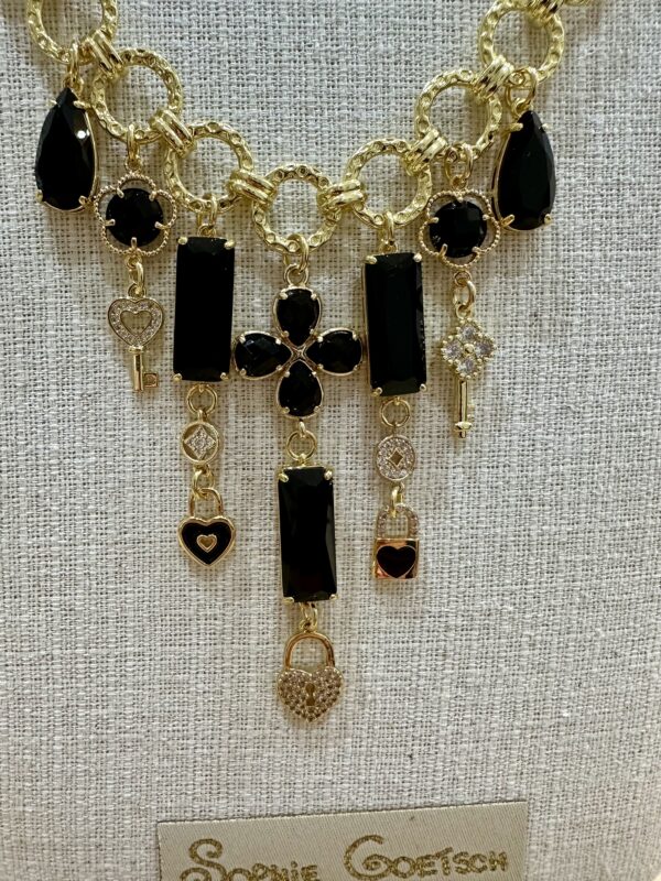 Sophie Goetsch - Collier gros maillons plastron - collection Attache-moi – Image 3
