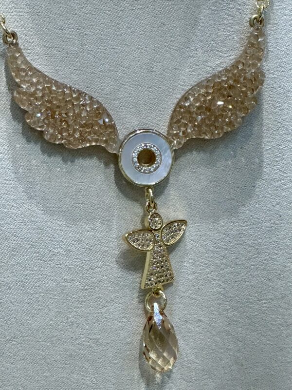 Sophie Goetsch - Collier ailes  et ange - collection ailes d'anges – Image 3